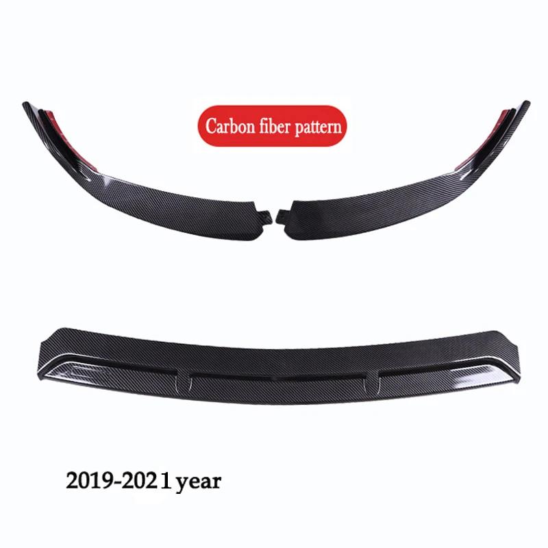 Für Mercedes Benz C-Klasse W205 C205 2014 2015 2016 2017 2018 2019 2020 2021 Frontstoßstangenlippe Splitter Exterieur Zubehör BodyKits