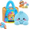 Weihnachts-Plüschknödel Squishy-Ornamente Stressabbau Mit Dampfgarer Niedliche Geschenke Schmuck Kneten Squishies Bao Bun Weihnachten