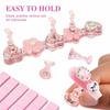 2pcs Multi Position Nail Practice Base ABS Material Salon Grade Manicure Training Equipment