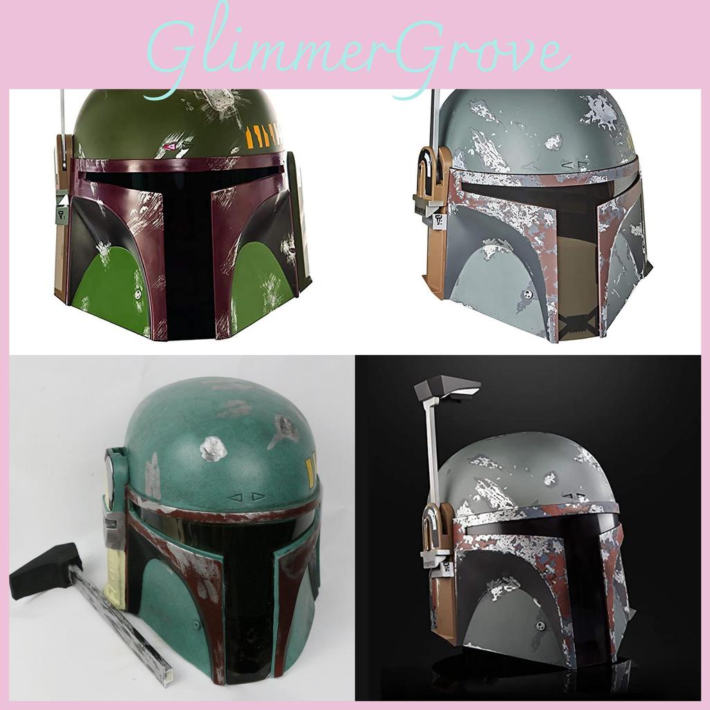 Boba Fett Helmet Latex Prop For Halloween Cosplay And Costume Party