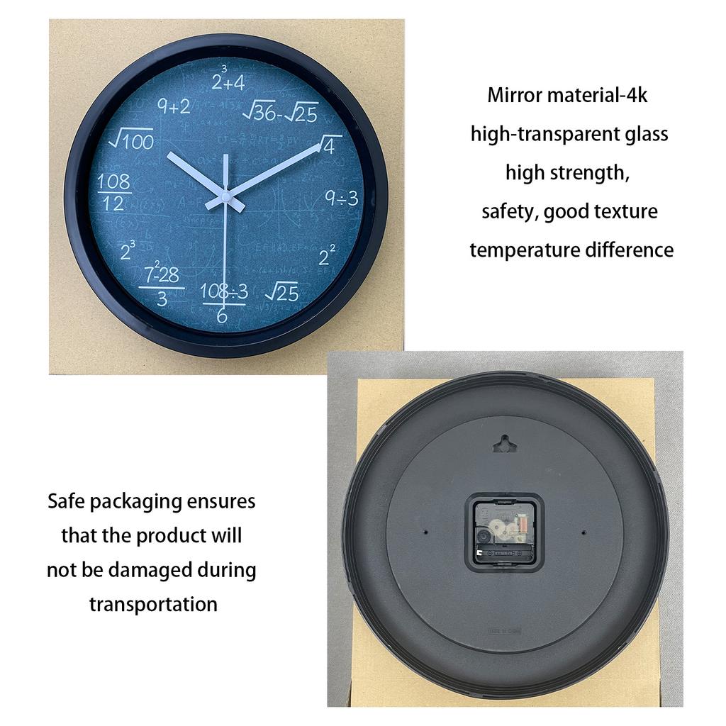 High-Standard-Quality Mathematical High-Quality Formula High-Quality Design High-Quality Wall High-Quality Clock High-Quality Children'S
