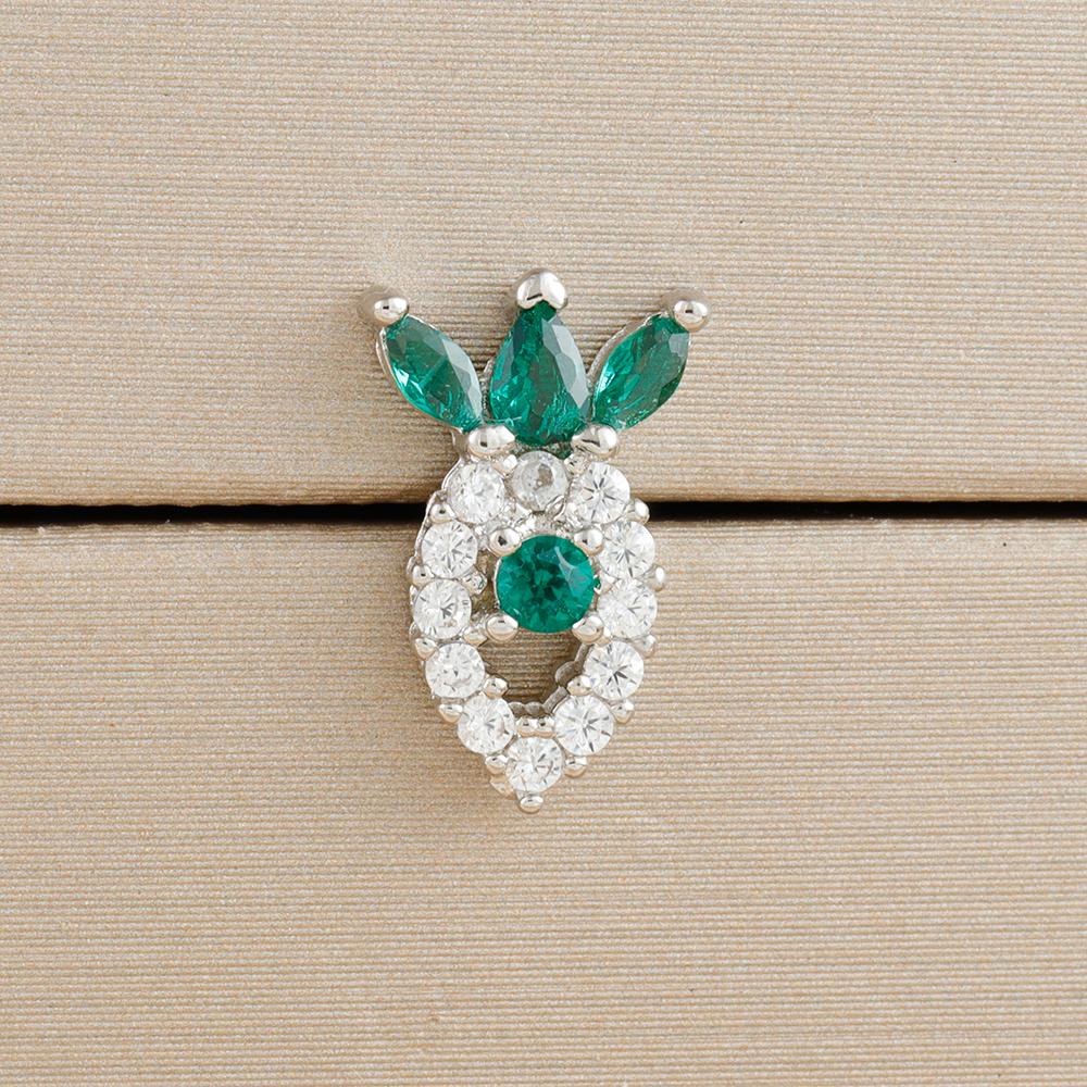 1PC Silver Color Stainless Steel Mini Stud Earrings Women Girls Heart Star Flower Helix Ear Cartilage Piercing Jewelry Gifts