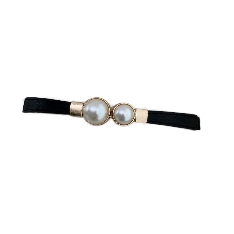 Beautifully Pearl Crafted Elastic Waist Belt For Women In Timeless Choices Color