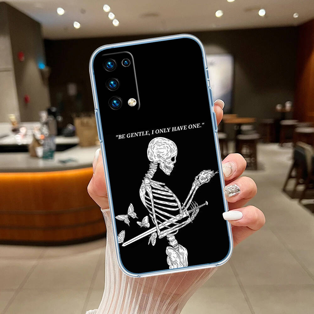 Skeleton Skull Phone Case for Motorola G14 G15 G24 G30 G31 G32 G34 G41 G42 G51 G52 G50 G60S G60 G62 G72 G71 G73 G84 G85 G200 E32