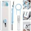 7-in-1 Portable Cleaning Kit: Keyboard, Earphone, Screen, Mini Brushes, Crevice Tool. Travel Gadget | Back to School Essentials