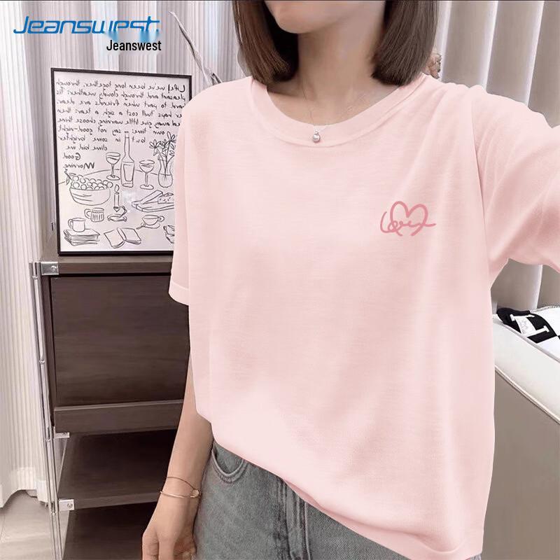 Jeanswest JR-61-273503 Heart Line Graphic Tee XL