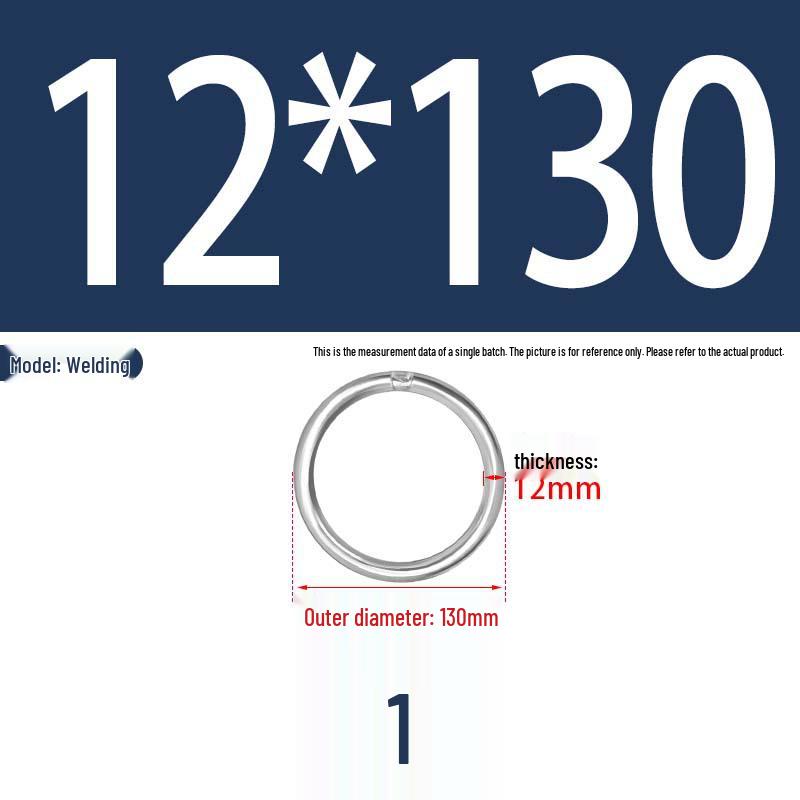 304 Stainless Steel Seamless O-Ring for Lifting and Hammock Yoga Connection