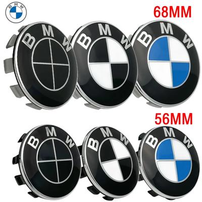 ABS 4PCS Car Wheel Center Hup Caps Wheel Cover for Series F34 F32 E36 E53 E60 E90 E91 X6 X5 X3 G30 G11 F15 Protector Cover
