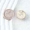 Flower Wax Seal Stamp Brass Head Bees Sealing Wax Stamp for Invitation Greeting Card Envelope Scrapbooking Decorations