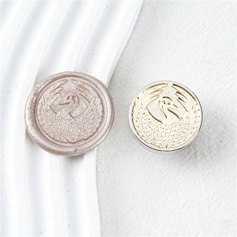 Flower Wax Seal Stamp Brass Head Bees Sealing Wax Stamp for Invitation Greeting Card Envelope Scrapbooking Decorations