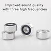 4Pcs Speaker Spikes Stand Feet Pad Aluminum Alloy HiFi Speaker Shock Absorber Resonance Reducer Isolation Stand Anti-slip