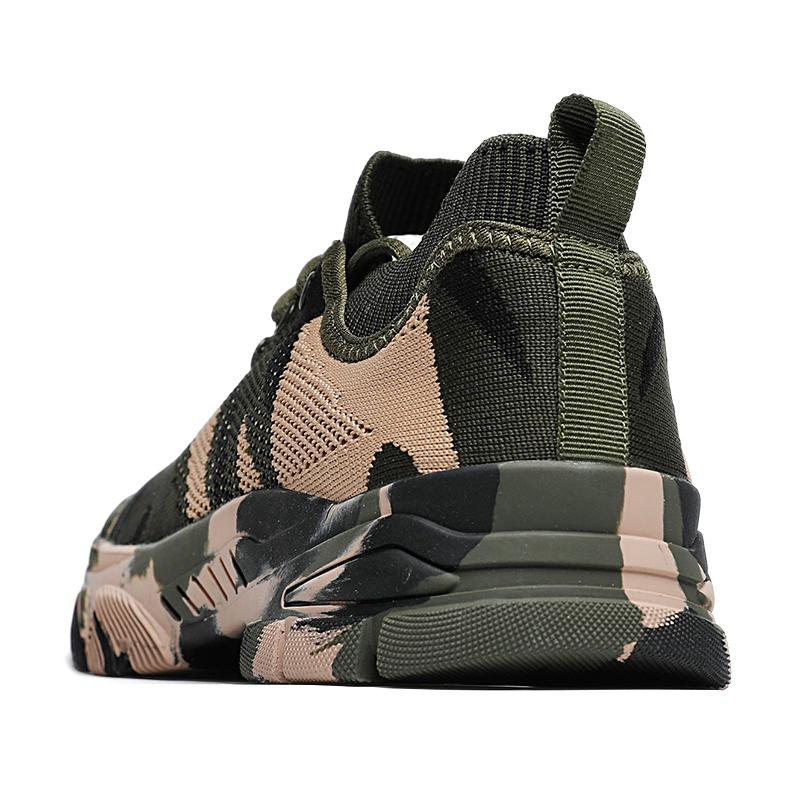 Men's Shoes Camouflage Sports Shoe Breathable Anti Slip Outdoor Hiking Shoes Green Summer 2025 Designer Shoes Train Elegant