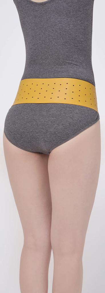 Servan Firm Pelvic Support Raw Elastic Belt, Beige, M-L