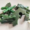 Natural Jade Stone Hetian Green Jasperite Jasper Stone Raw Crystals and Stones Healing Mineral Specimen Decoration Stone Home