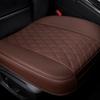 Soft Breathable PU Leather Car Front Seat Cover Pad Cushion For Cars Auto Trucks Brown