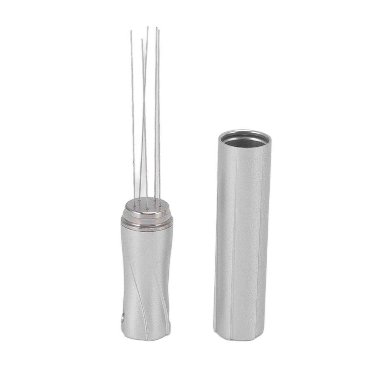 

Coffee Stirring Tool Food Grade 304 Stainless Steel Prevent Clumping Coffee Distribution Needle with Ergonomic Handle