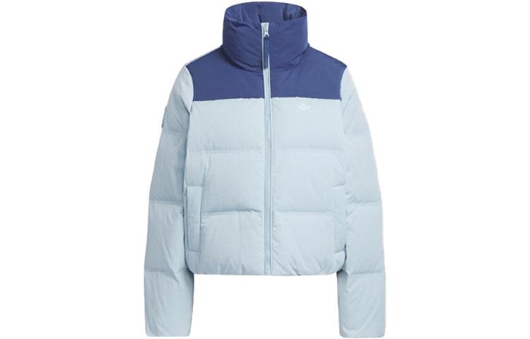 Adidas Originals Trefoil Collection Outfit Down Jacket Women s Light Blue IU4814 XXS