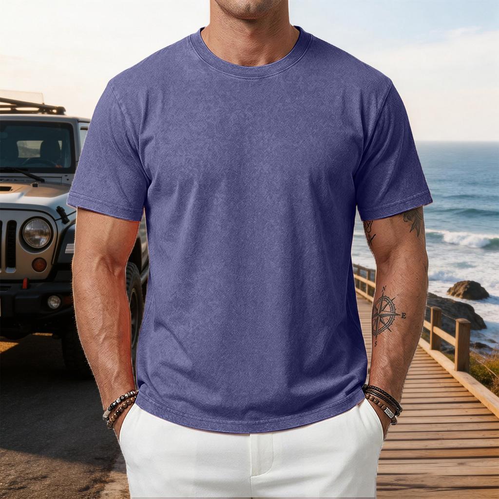 Men's T-Shirts Oversized Unisex Baggy Tops Heavy Cotton T Shirts For Men Loose Fit Vintage Casual Streetwear Gym Tee