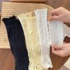 Mode Japanische Tabi Zehensocken Damen Sommer Sexy Spitze Zwei-Zehen-Socken Netz Atmungsaktiv Einfarbig Transparent Split Tabi Zehensocken