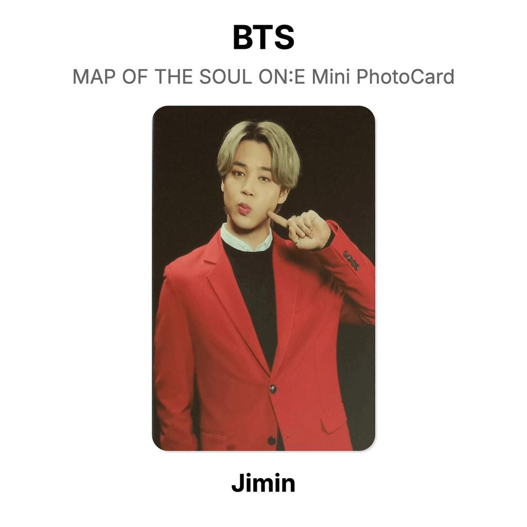 BTS RUHUN HARİTASI AÇIK:E Mini Fotoğraf Kartı Resmi Fotoğraf Kartı
