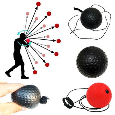 Tragbarer Soft Fighting Punch Muay Thai Bumper Speed ​​Training Boxing Re-Flex Ball