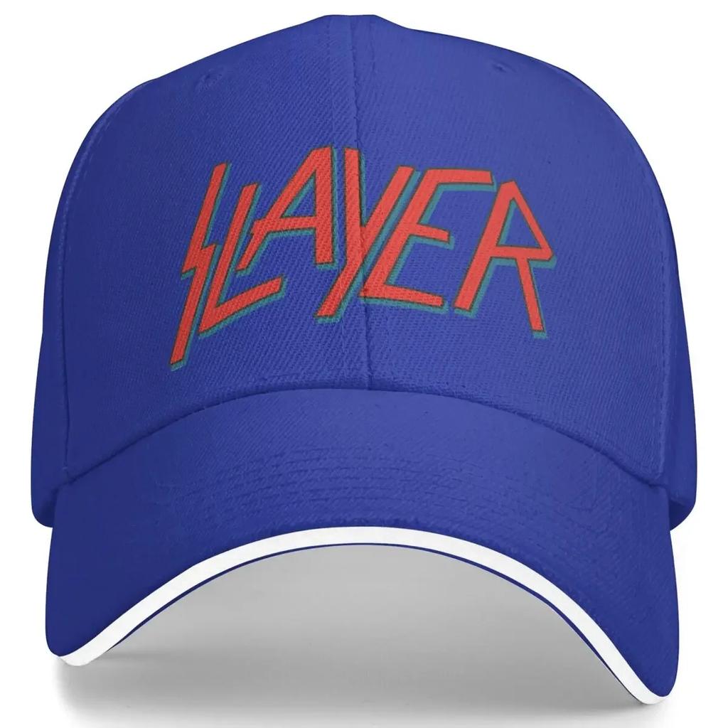 Slayer Band Golf CapFor Daily Wear Unisex Women Metal Rock Sun Hat Adjustable Fit