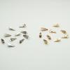 200PCS/bag 2.5cm Mini Metal Alligator Hair Clips Plain Duckbill Hair Barrettes with Hole for Handmade Hair Jewelry