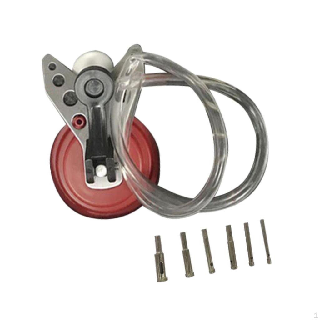 Suction Base Accessory for Tile Glass Openings Locator And Core Bit Guide