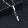 Pendant Simple Fashion Men'S And Women'S Pendant Geometric High-End Jewelry Trendy Titanium Steel Necklace Hip-Hop