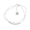 Brilliet Bracelet for Women, Silver, Accessory, Gift, Anniversary, Cute, Stylish