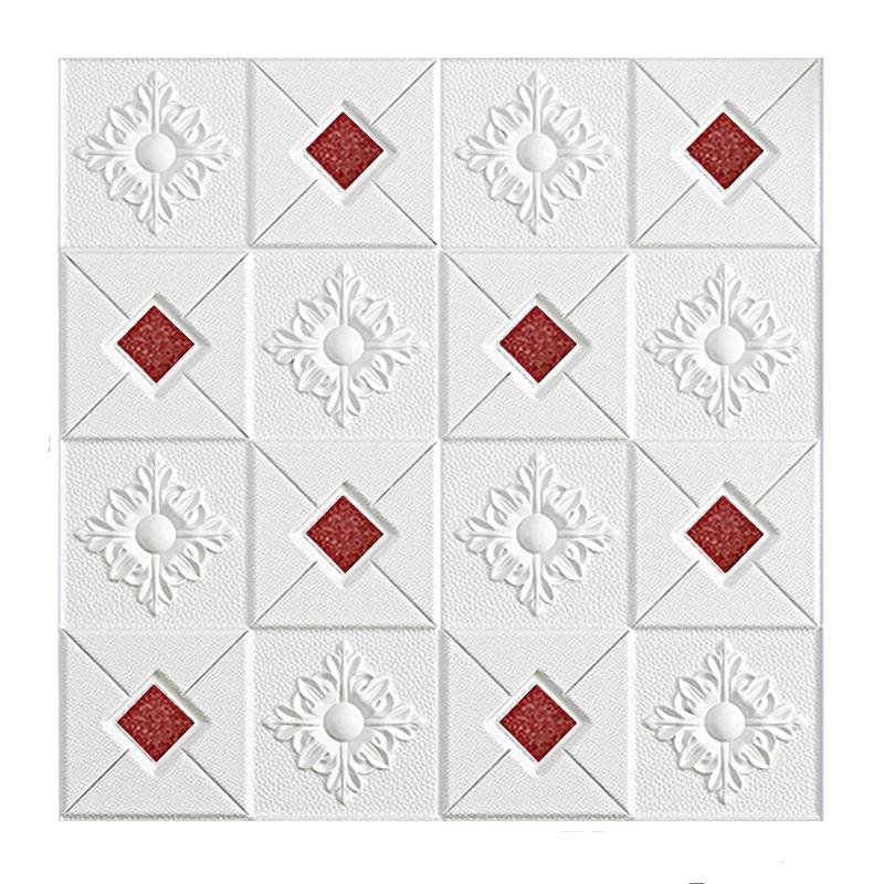 3D Wall Stickers Self-Adhesive Ceiling Decorative Stickers Living Room Bedroom Tv Background Waterproof Wallpaper Room Decor Quality