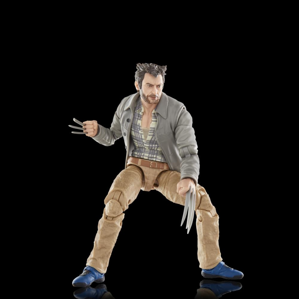 Hasbro Marvel Legends Series Deadpool Wolverine Collectible 15cm Action Ages 14 and Authentic Wolverine, & Figure, Up, G1662,