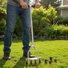Soil Loosening Tool Heavy Duty Manual Lawn Aerator with Hollow Tines Sturdy