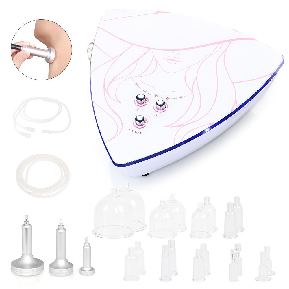3 KS Kovové válečky Tvarování těla Škrábání vakuové pohárky Lymfatická detoxikační masáž Beauty Machine