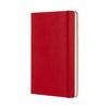 Moleskine Notebook Classic Notebook Hardcover Plain Large Size X Red QP062R (13cm 21cm)