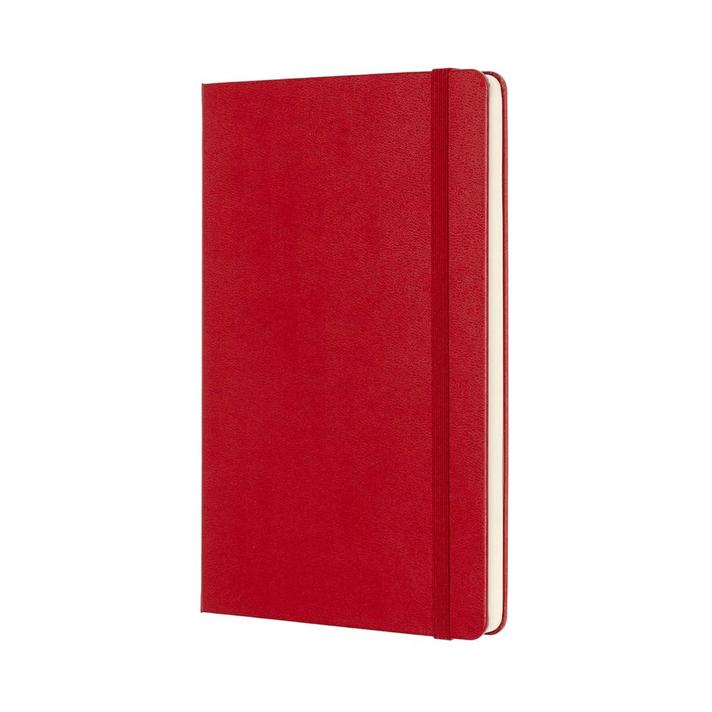Moleskine Notebook Classic Notebook Hardcover Plain Large Size X Red QP062R (13cm 21cm)