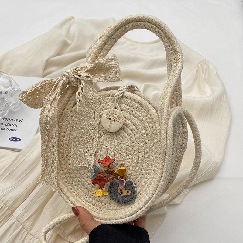 

Модные соломенные сумки для женщин Новые трендовые сумки через плечо для женщин Ins Niche Сумки на одно плечо для женщин