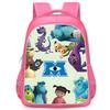 Monsters, Inc School Bag High Definition Printing Casual Lightweight Backpack