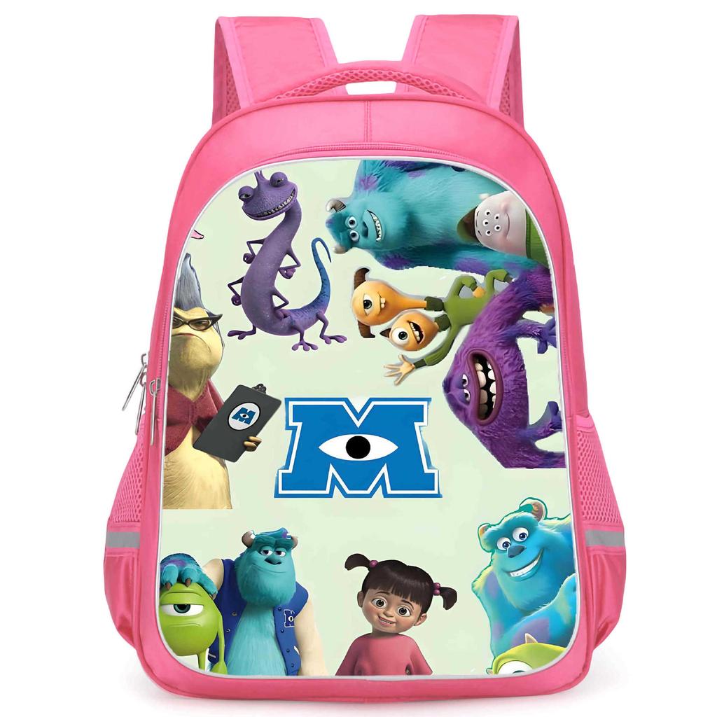 Monsters, Inc School Bag High Definition Printing Casual Lightweight Backpack