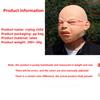 Maschera Bambino che Piange Divertente Halloween Lattice Cosplay Accessorio Costume Festa Spaventosa