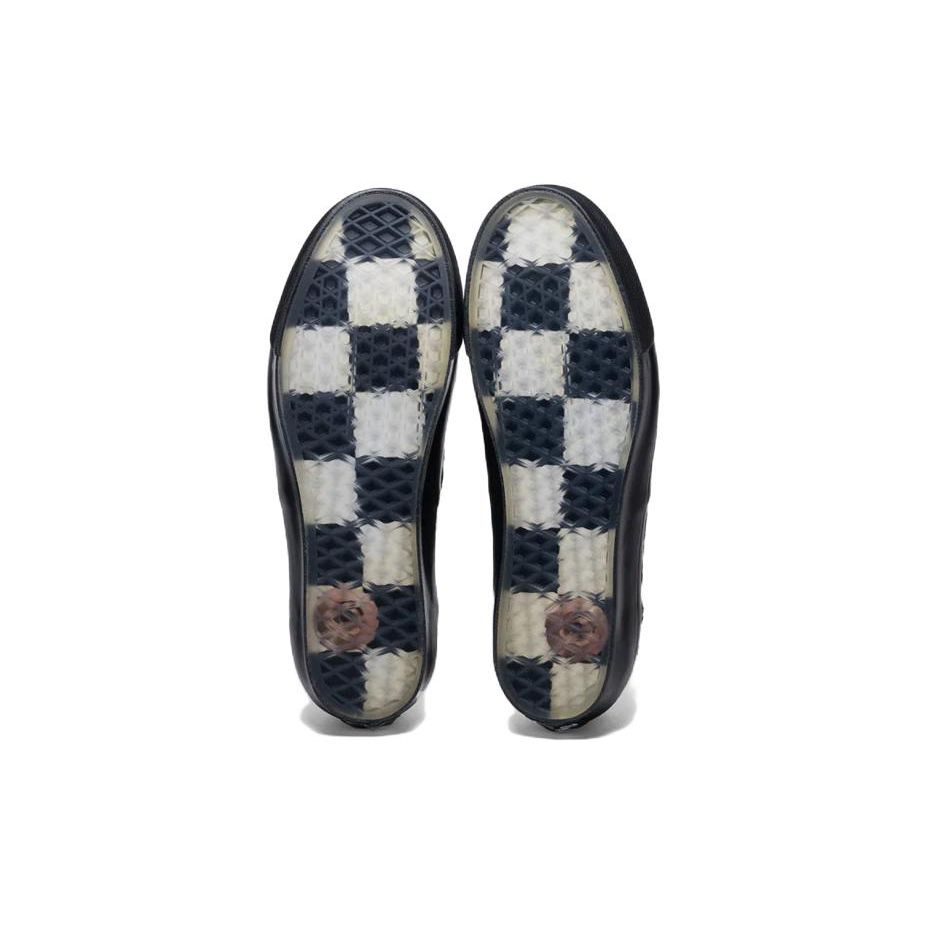 Vans Concepts X  Authentic Vault Og Lx Low Top Skate Shoes Unisex Sneakers Black White Checkerboard VN0A4BV9Y28