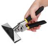 Ergonomic Handle Hand Seamer Pliers 6 Inch Offset Straight Jaw Seamer  HVAC Ductwork
