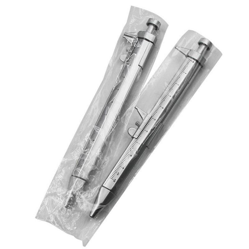 Multifunction Caliper pen Ball-Point 0.5mm ballpoint pen Gel Ink Vernier Caliper Roller Ball Creativity Stationery
