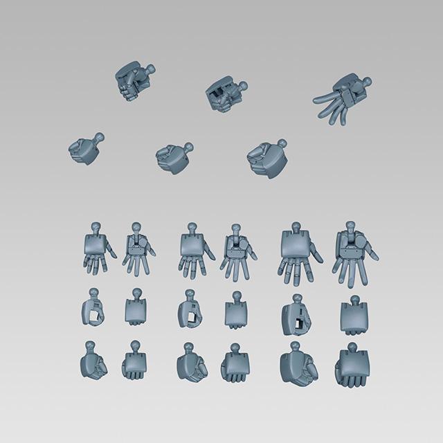 

[Bandai] HGBC Dimension Build Knuckles (ROUND)