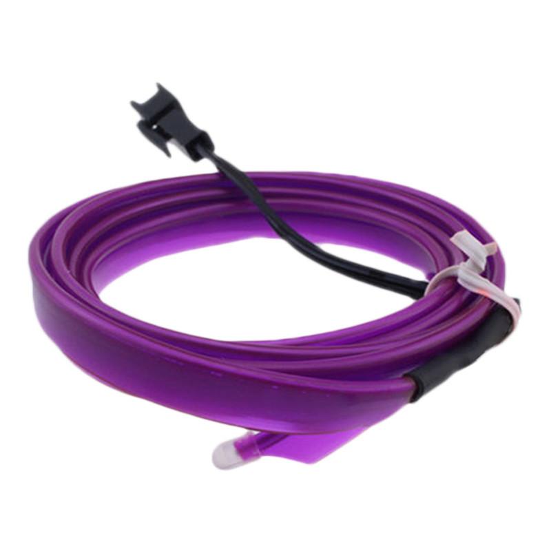 High Bright Ultra Long Life Car Light Lamp Auto Interior New 1M 12V LED Low Consumption Decorative Atmosphere Wire Strip#266675