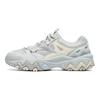 Fila Oakmont 2 Fabric Synthetic Leather TPU Trendy Outdoor Retro Sports Low-Top Lifestyle Casual Shoes Women Sneaker Gray F12W242113FAV