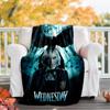 1pc Addams Family Wednesday Enid Theme Blanket - Digital Print, Polyester, Cozy for All Seasons, Perfect for Outdoor, and Travel
