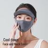 MEET SUNNY Women's Sun Protective Face Mask with Brim