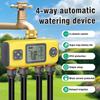 4 Channel Lawn Watering Timer Automatic Irrigation Timer For Large Yard And Greenhouses Efficient Irrigation Device