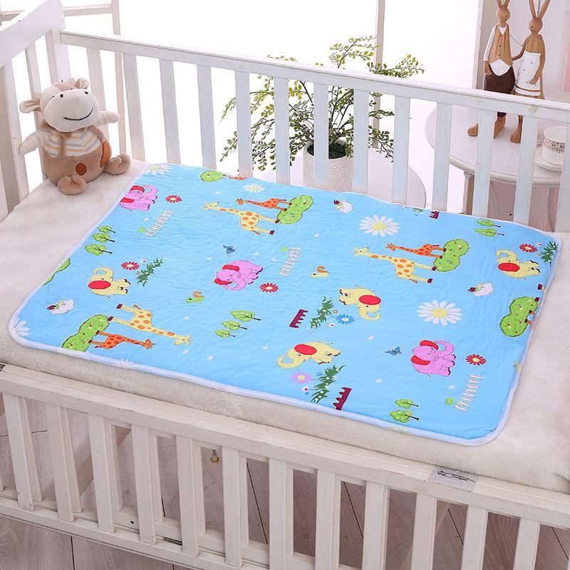 Baby Diaper Waterproof Mat Portable Diaper Changing Pad Cartoon Reusable Infant Bedding Nappy Mattress Changing Mat